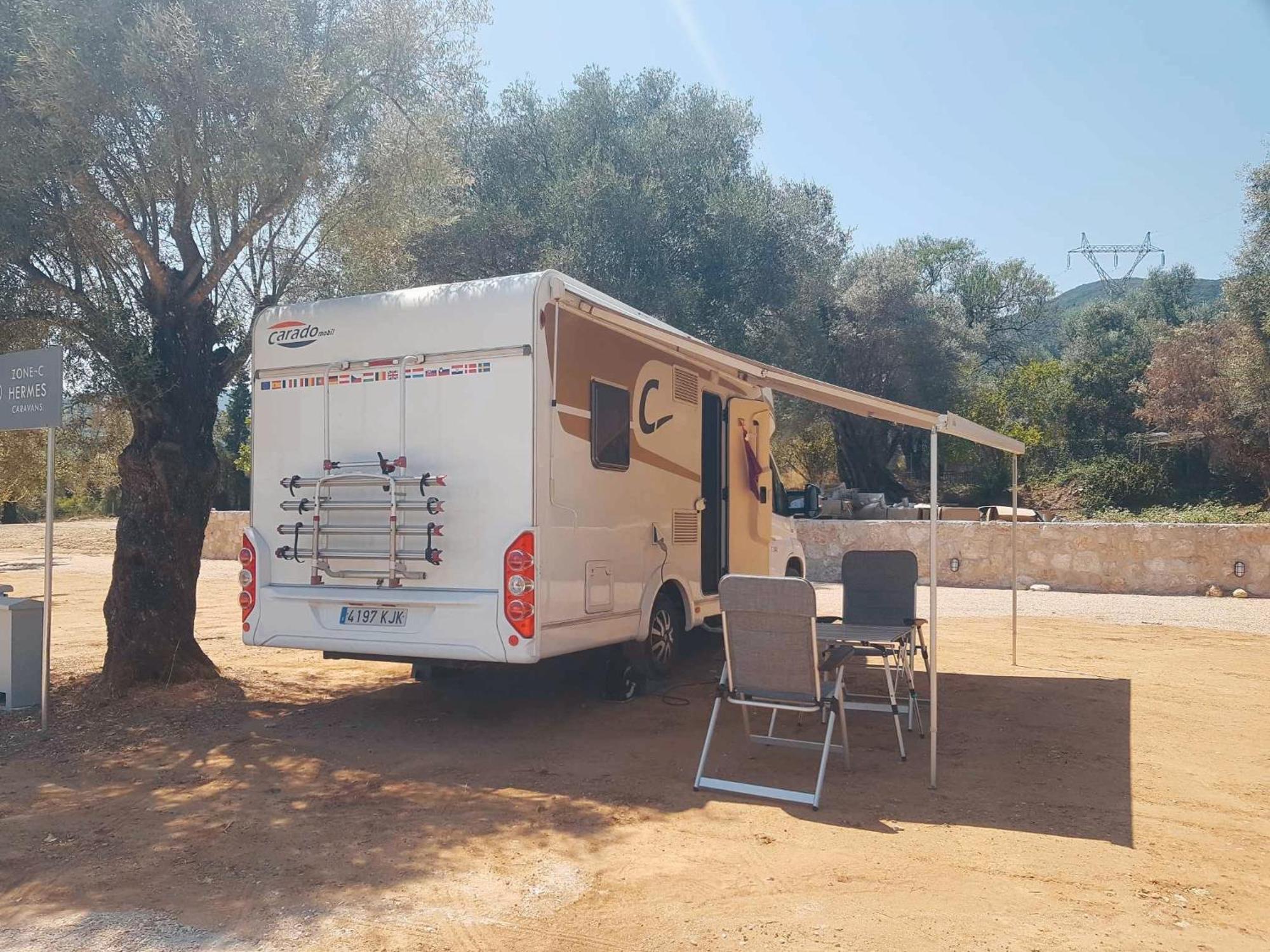 Nirikos Camping Spasmeni Vrisi Экстерьер фото