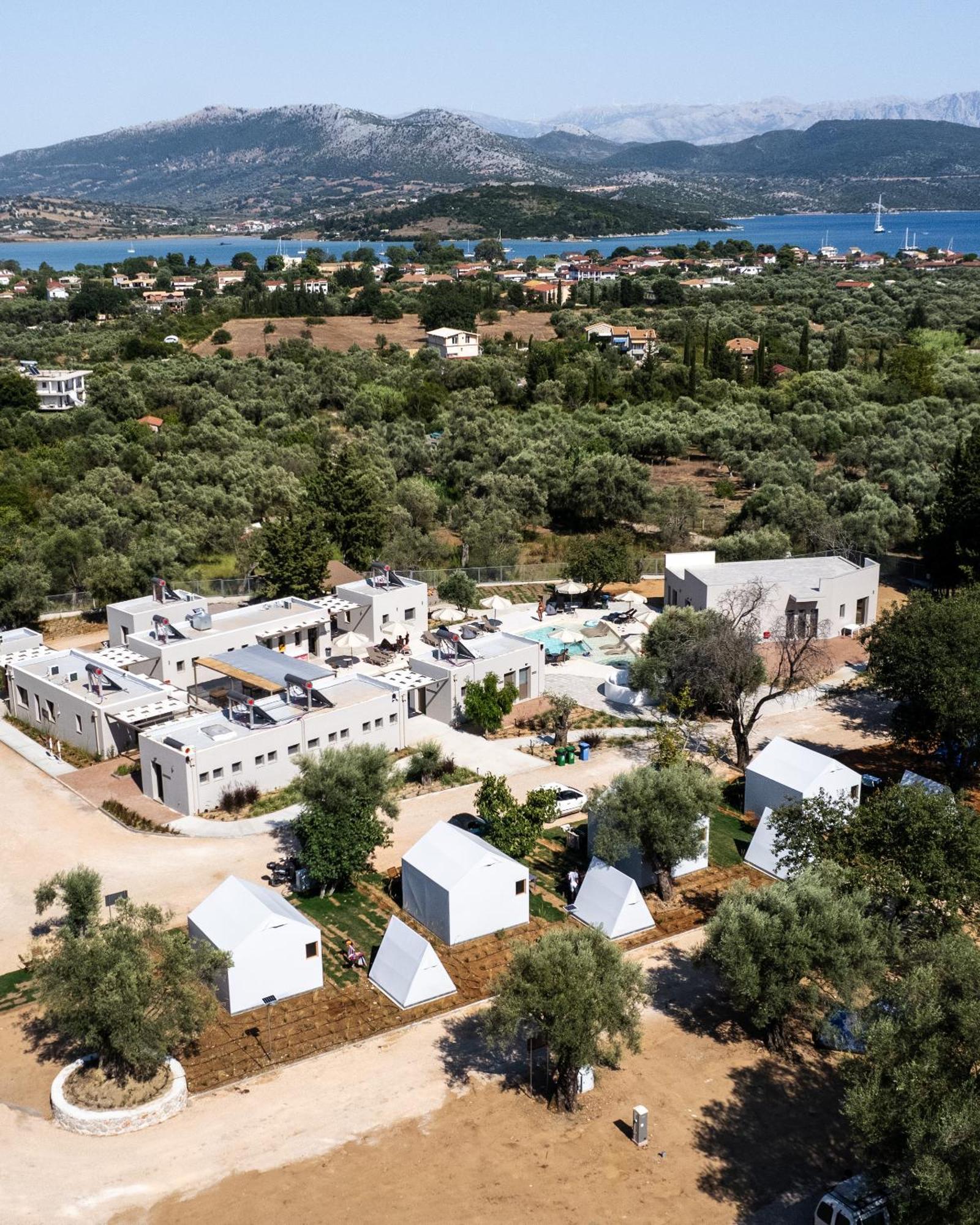 Nirikos Camping Spasmeni Vrisi Экстерьер фото