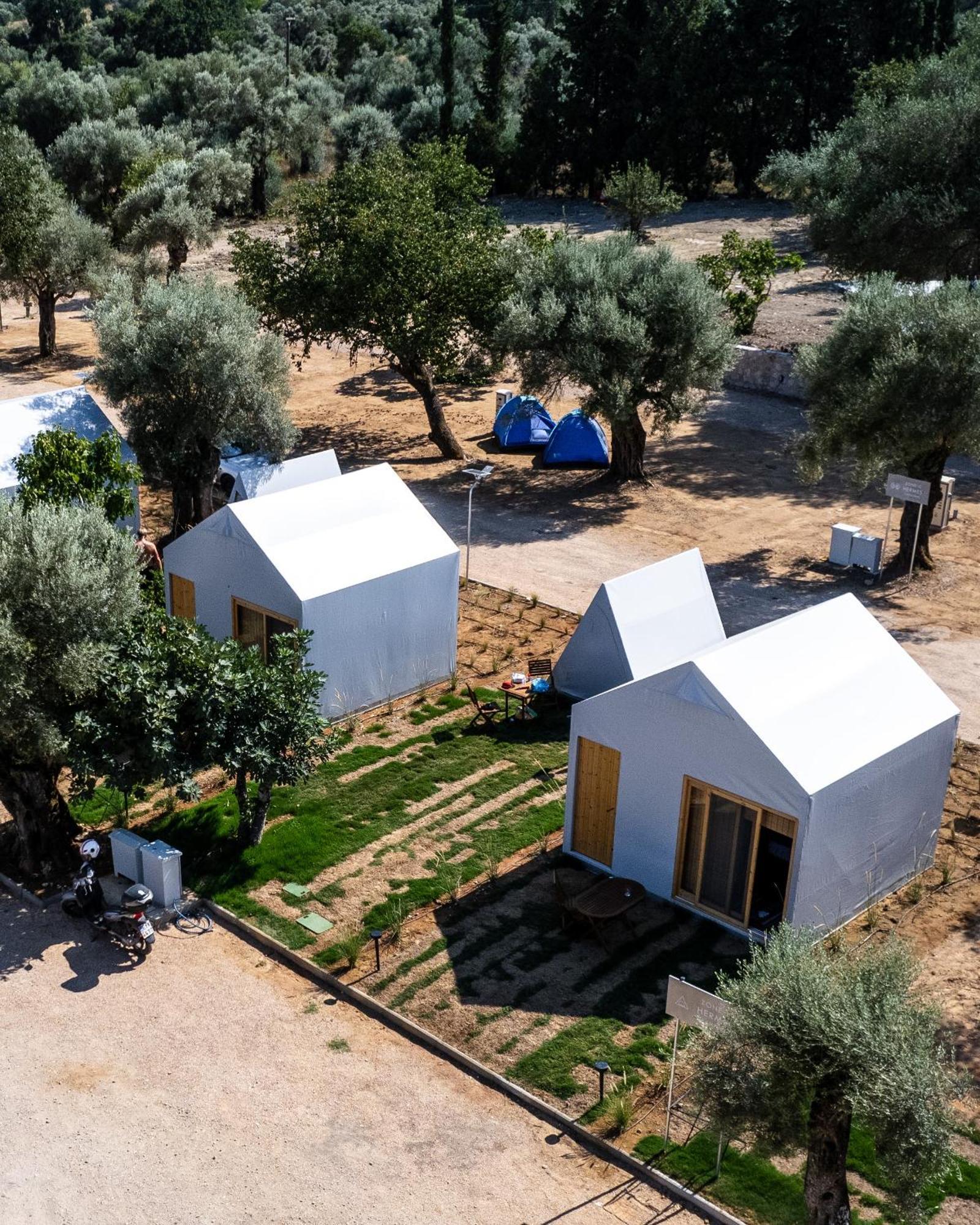 Nirikos Camping Spasmeni Vrisi Экстерьер фото