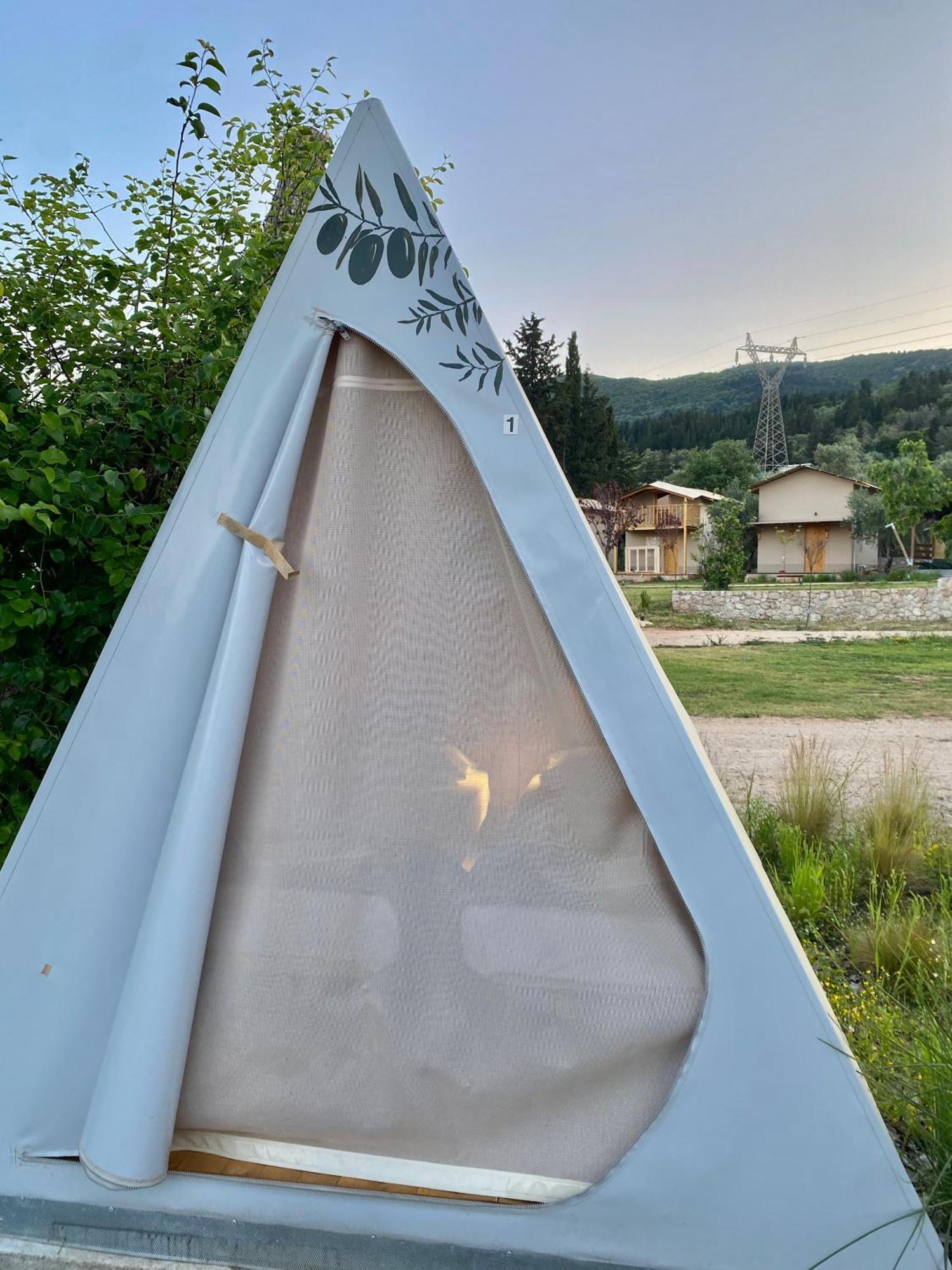 Nirikos Camping Spasmeni Vrisi Экстерьер фото